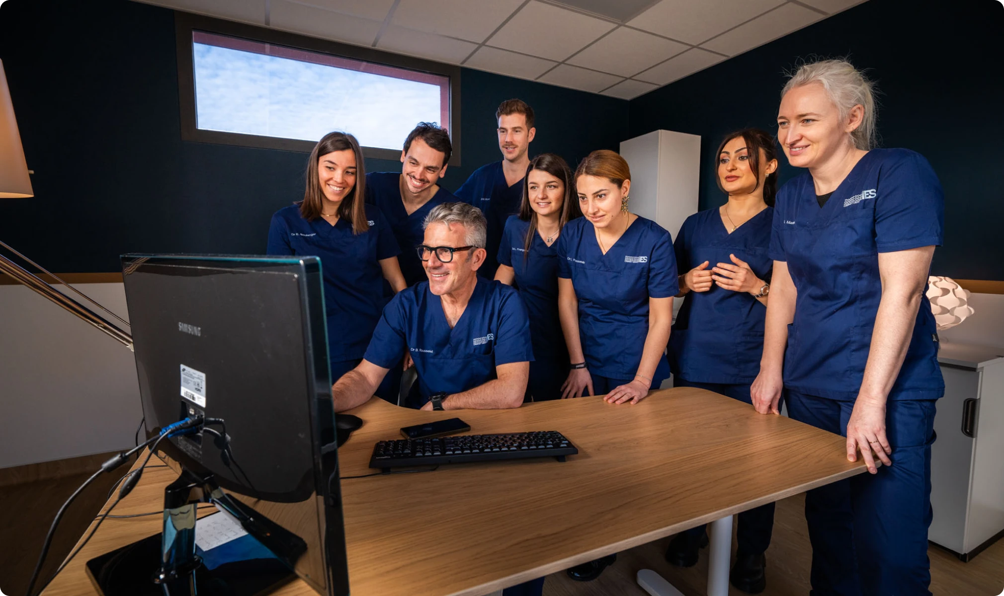 equipe dentistes au cabinet dentaire IES à Amberieu-en-Bugey